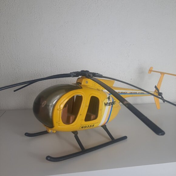 Vintage Hughes ERTL wrangler Wranch Cheyenne Wyoming Helicopter *FLAW - Picture 4 of 7